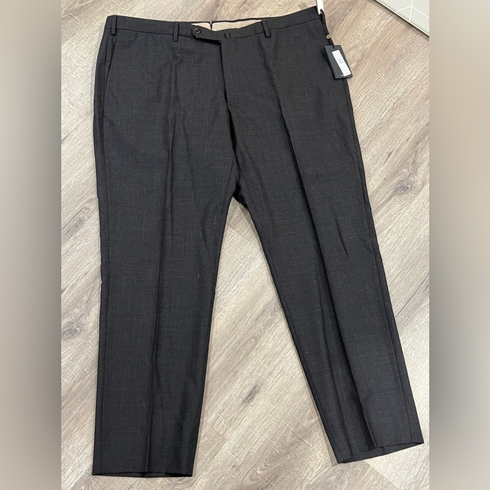 Nwt $510 Incotex 42w 31l Technowool Dark Brown Slowear Classic Fit Trousers Lux